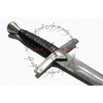 15TH CENTURY HAND-AND-A-HALF FULL TANG TEMPERED BATTLE READY HAND FORGED MEDIEVAL SWORD